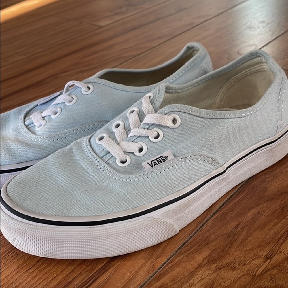 Baby blue vans